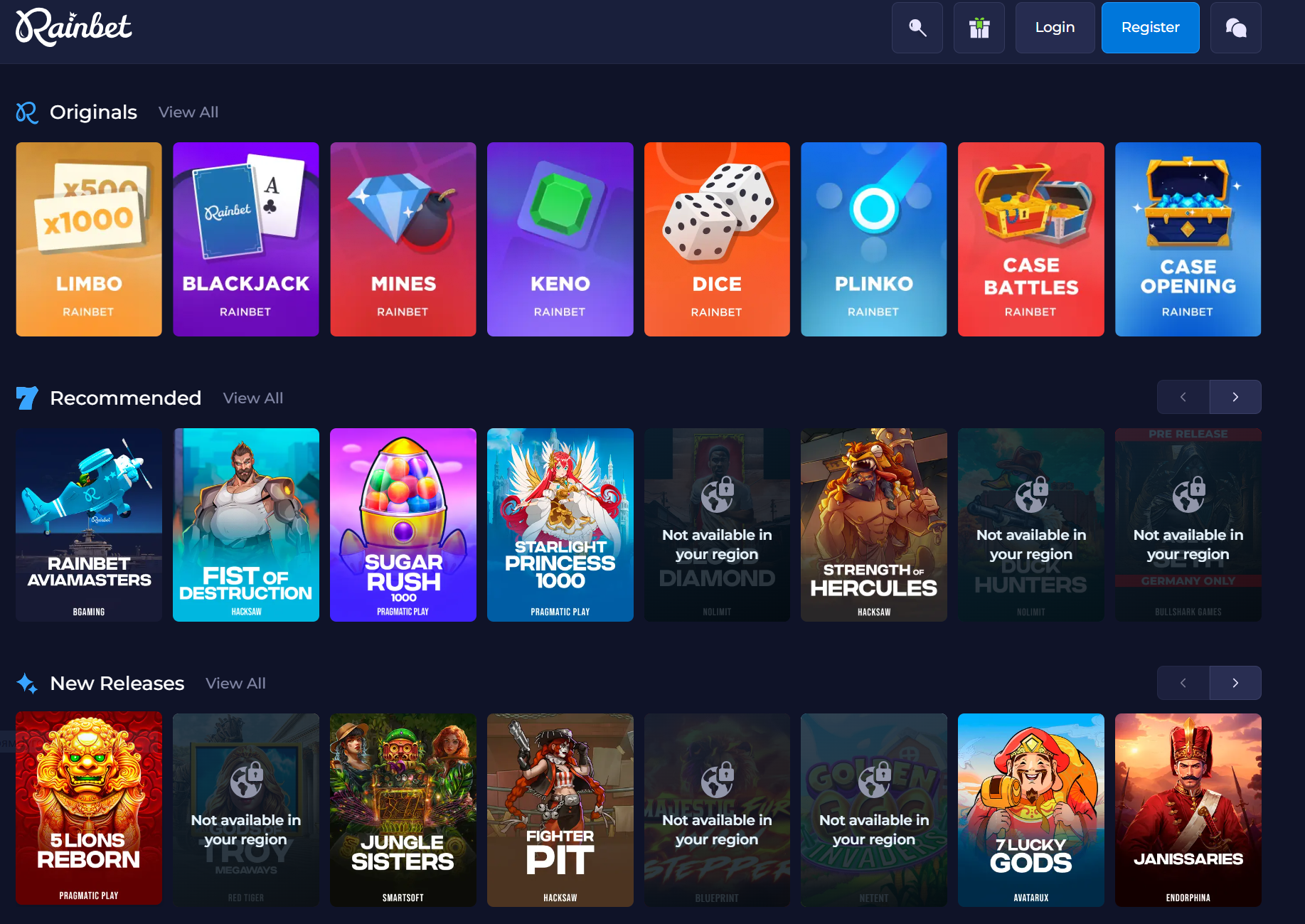 Rainbet pokies Catalogue For Aussies